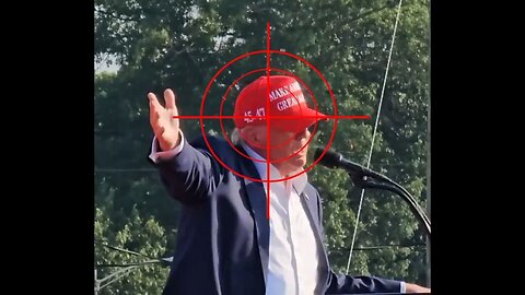 New Close-Up Footage Shows How Shot Was Centered On Trump's Head Perfectly Until The Last Second