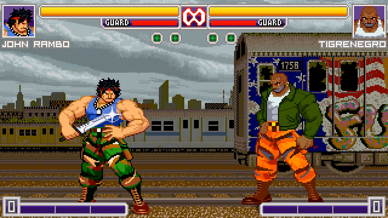 MUGEN - John Rambo vs. Tigre Negro - Download