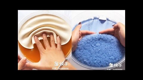 ⓐⓢⓜⓡ SLIME COLORING - Most Satisfying Slime ASMR Video