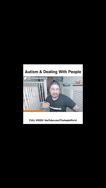 Autism And Dealing With People @TheAspieWorld #autism #shorts #actuallyautistic