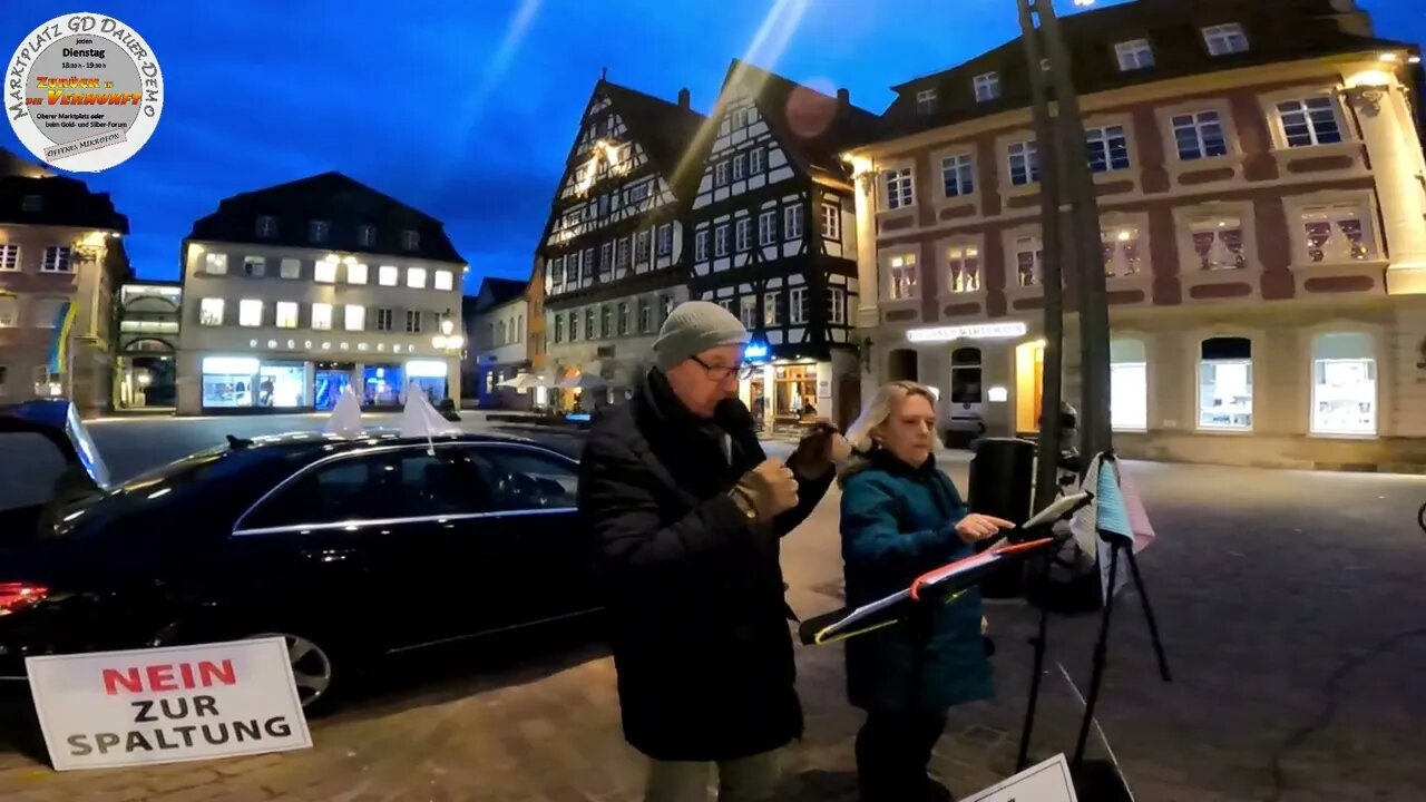 Mahnwache Nr. 171 in Schwäbisch Gmünd am 07.03.2023