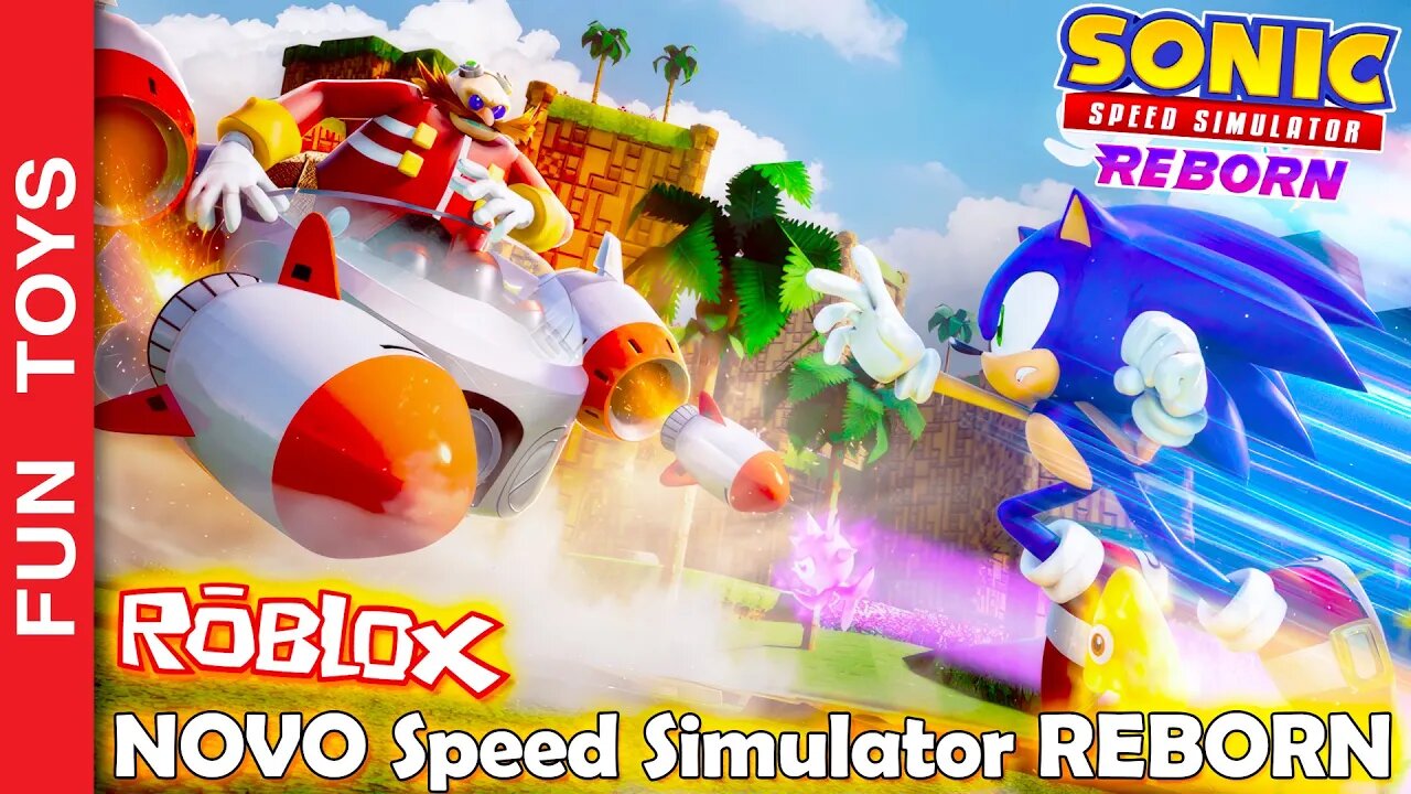 NOVO Sonic Speed Simulator REBORN! Veja quais as novidades deste jogo IRADO no ROBLOX #4