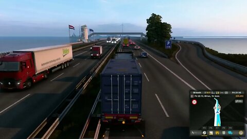 (euro truck simulator 2) ticket to amsterdam