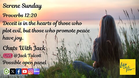 Pause in Perfection; Church with Jack and Open(ish) Panel Opportunity