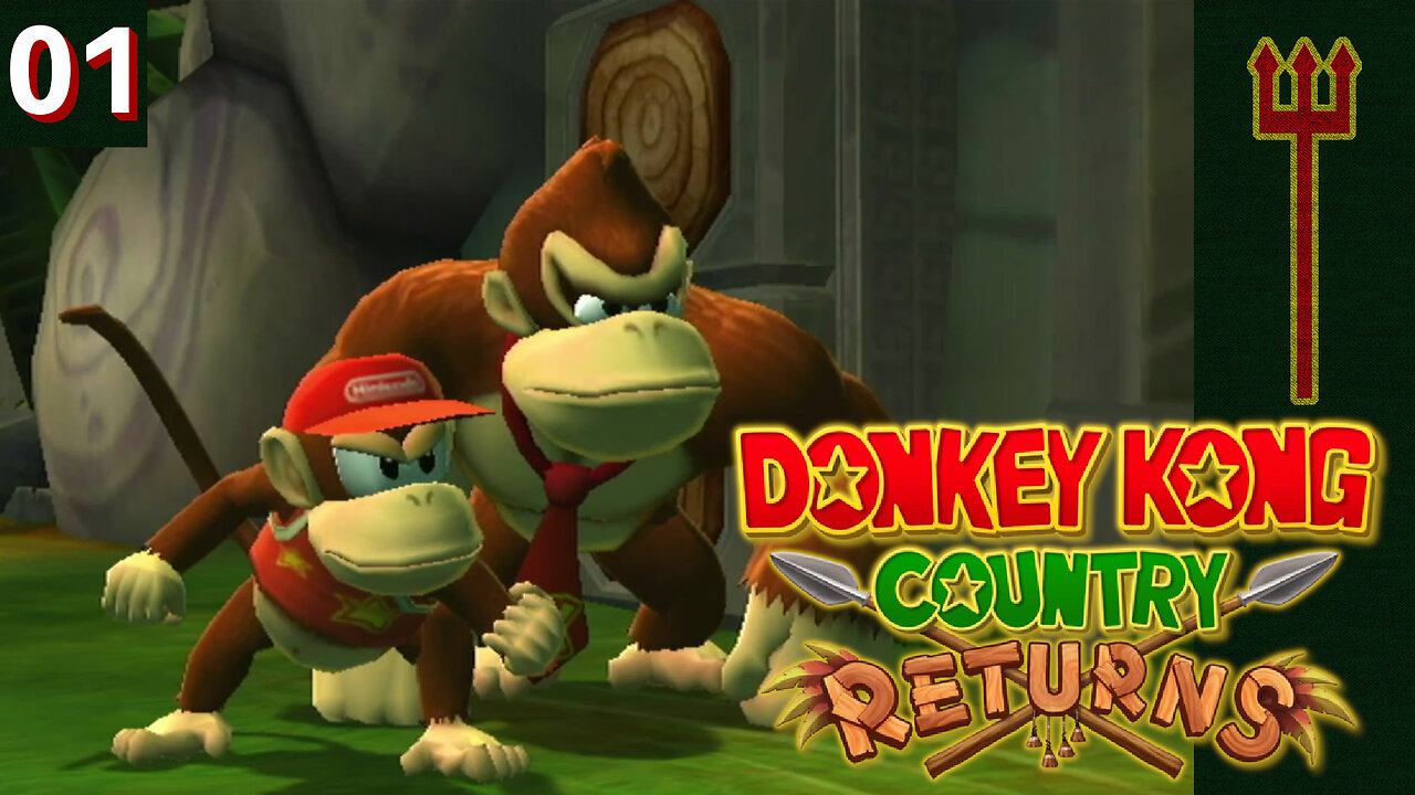 Donkey Kong Country Returns Part 1