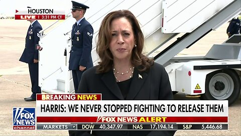 Kamala Harris Speaks On The Release Of U.S. Prisoners Held In Russia