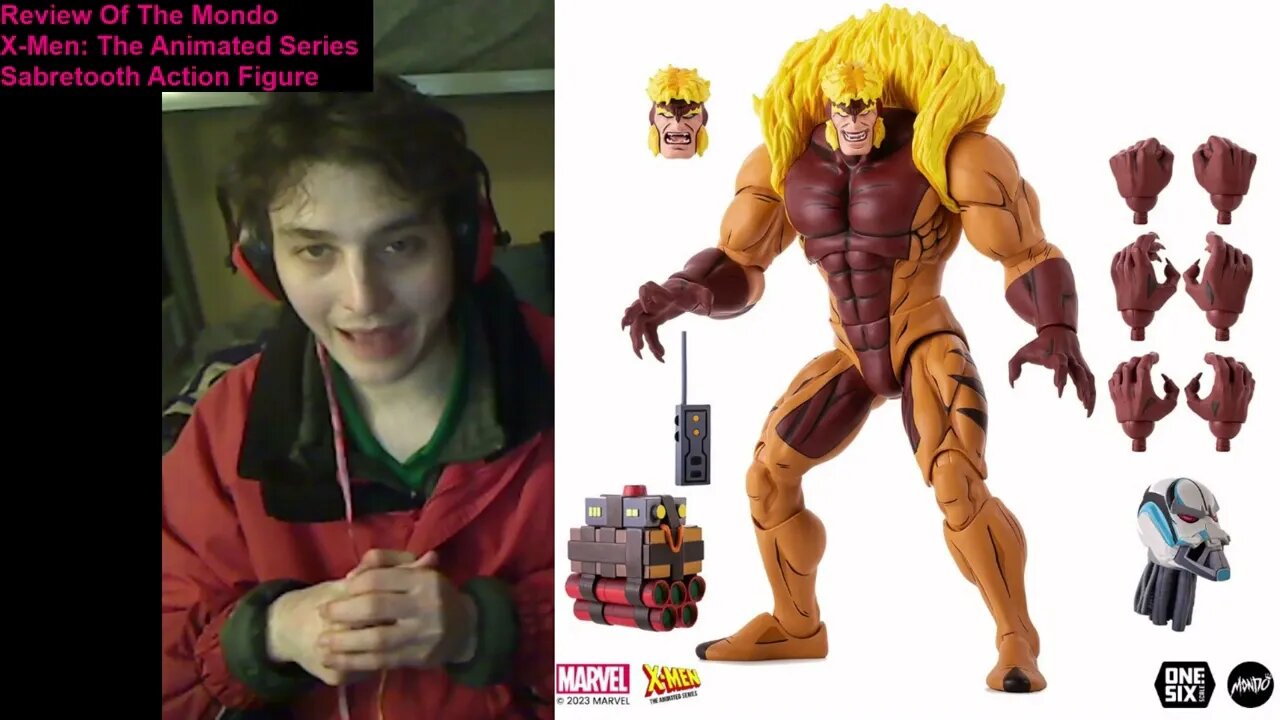 Review Of The X-Men: The Animated Series Sabretooth Action Figure