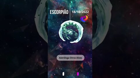 SIGNO DE ESCORPIÃO 18 10 22 #shorts