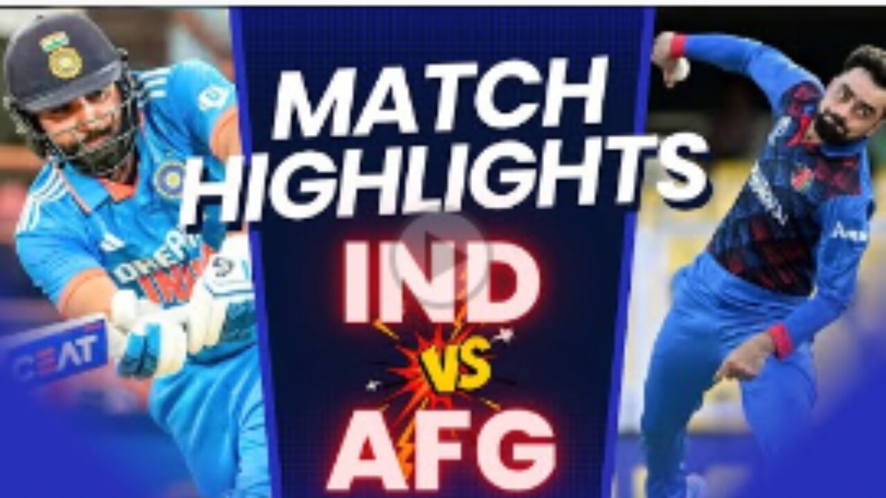 India vs Afghanistan Highlights | World Cup 2023 | IND vs AFG HIGHLIGHTS