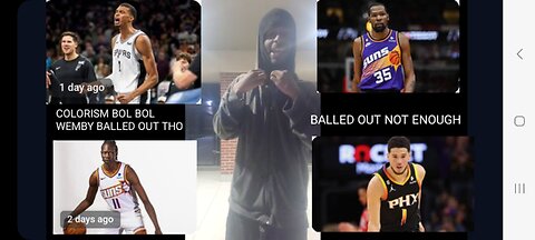 SPURS VS SUNS IS IT COLORISM WEMBY AN BOL BOL YESS..WEMBANYAMA LOOK NICE PUT 40 AN KD DB NOT ENOUGH💯