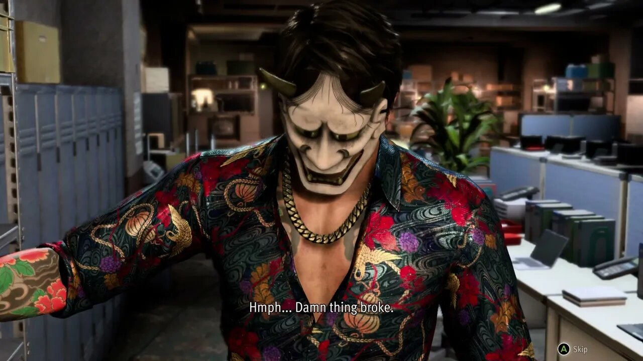 Like a Dragon Gaiden - Chapter 4 The Laughing Man: Head To Nishitani's Office: Kosei Shishido Coop