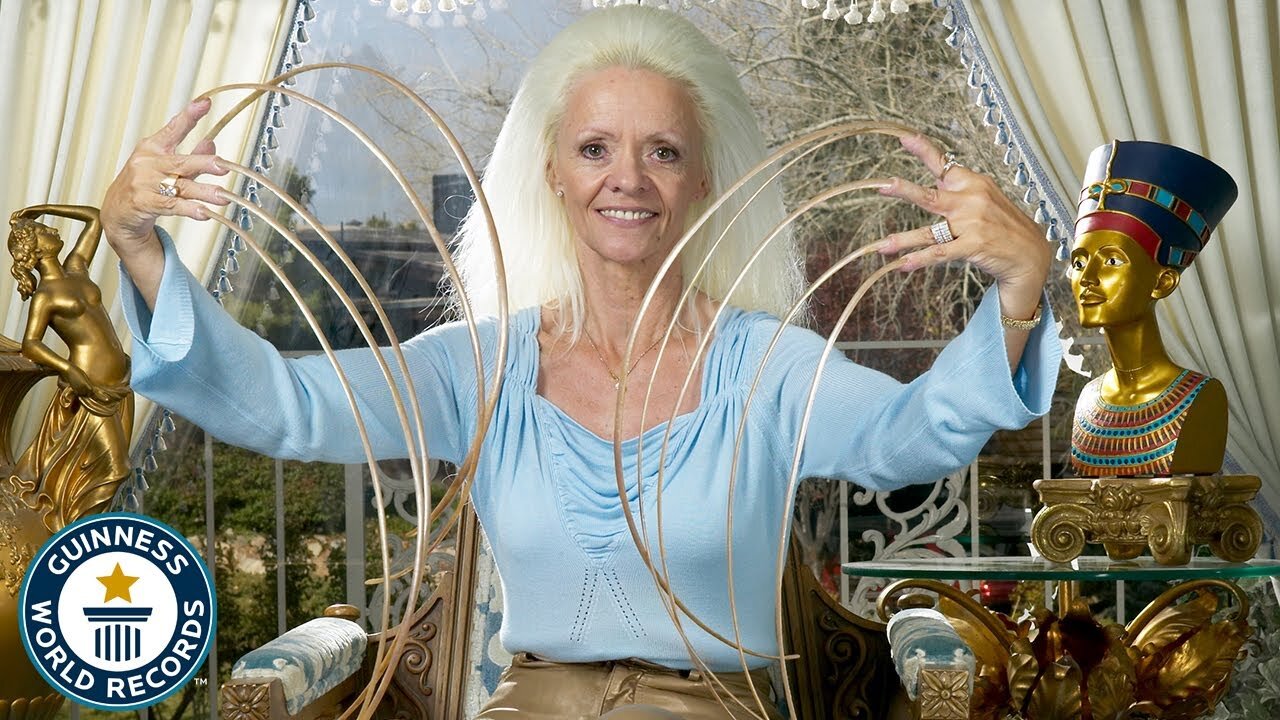 Longest fingernails on a pair of hands ever