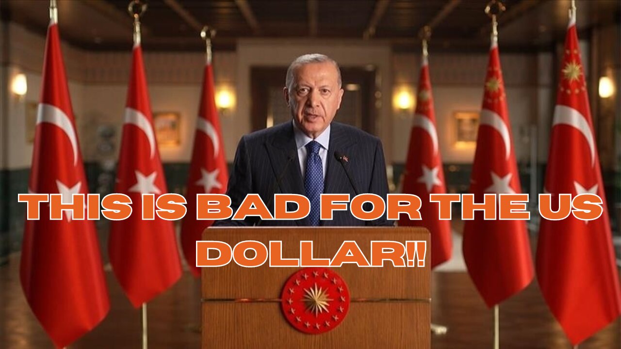 Turkey applies to join BRICS!! The US dollar is WAINING!!