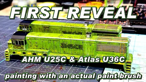 Wurm Green First REVEAL Atlas U36C AHM U25C