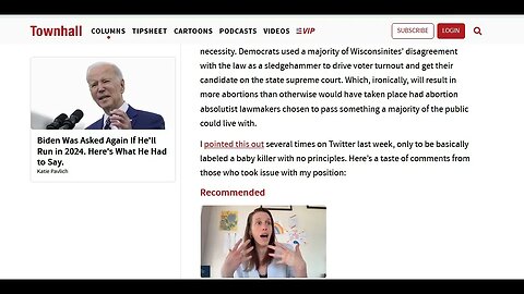 Re: Scott Morefield "Abortion Absolutism Will Get Republicans Nowhere"
