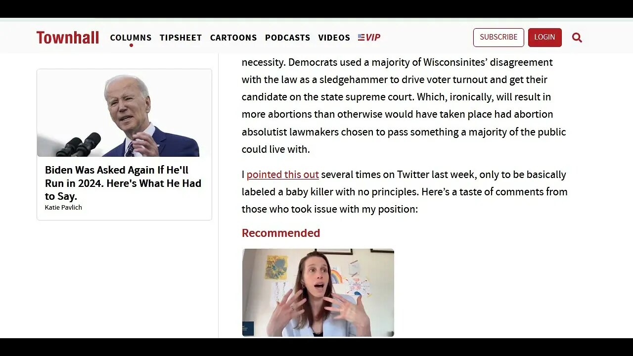 Re: Scott Morefield "Abortion Absolutism Will Get Republicans Nowhere"