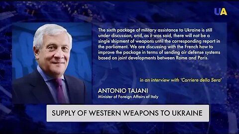More western weapons supplied to Ukraine