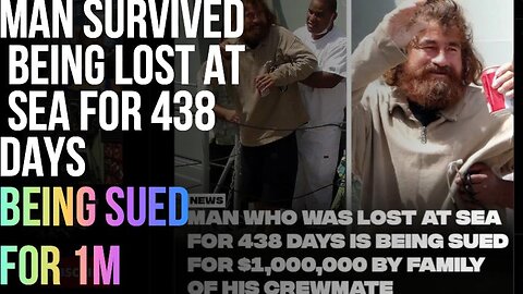 SHORT man who survived 438 days at sea is now being sued but family of deceased shipmate