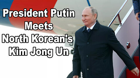 President Putin Arrives In Pyongyang Ahead Of Meeting With Kim Jong Un