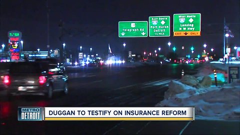 Detroit Mayor Mike Duggan to testify on insurance reform