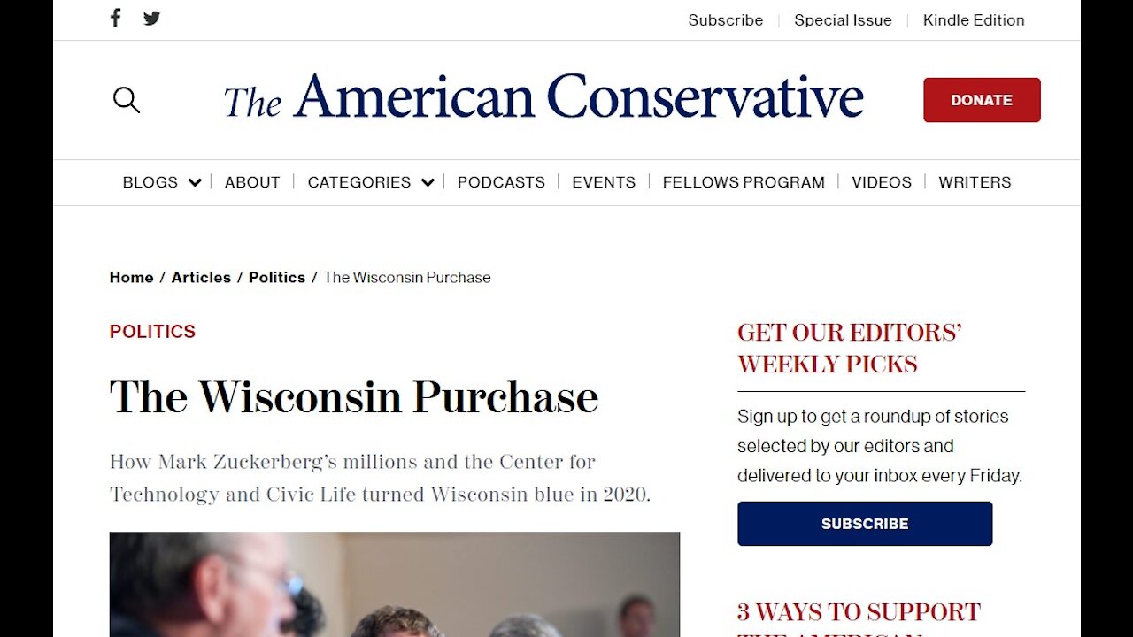 The Wisconsin Purchase
