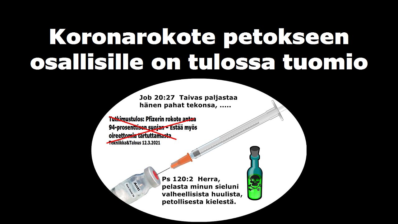 Koronarokote petokseen osallisille on tulossa tuomio