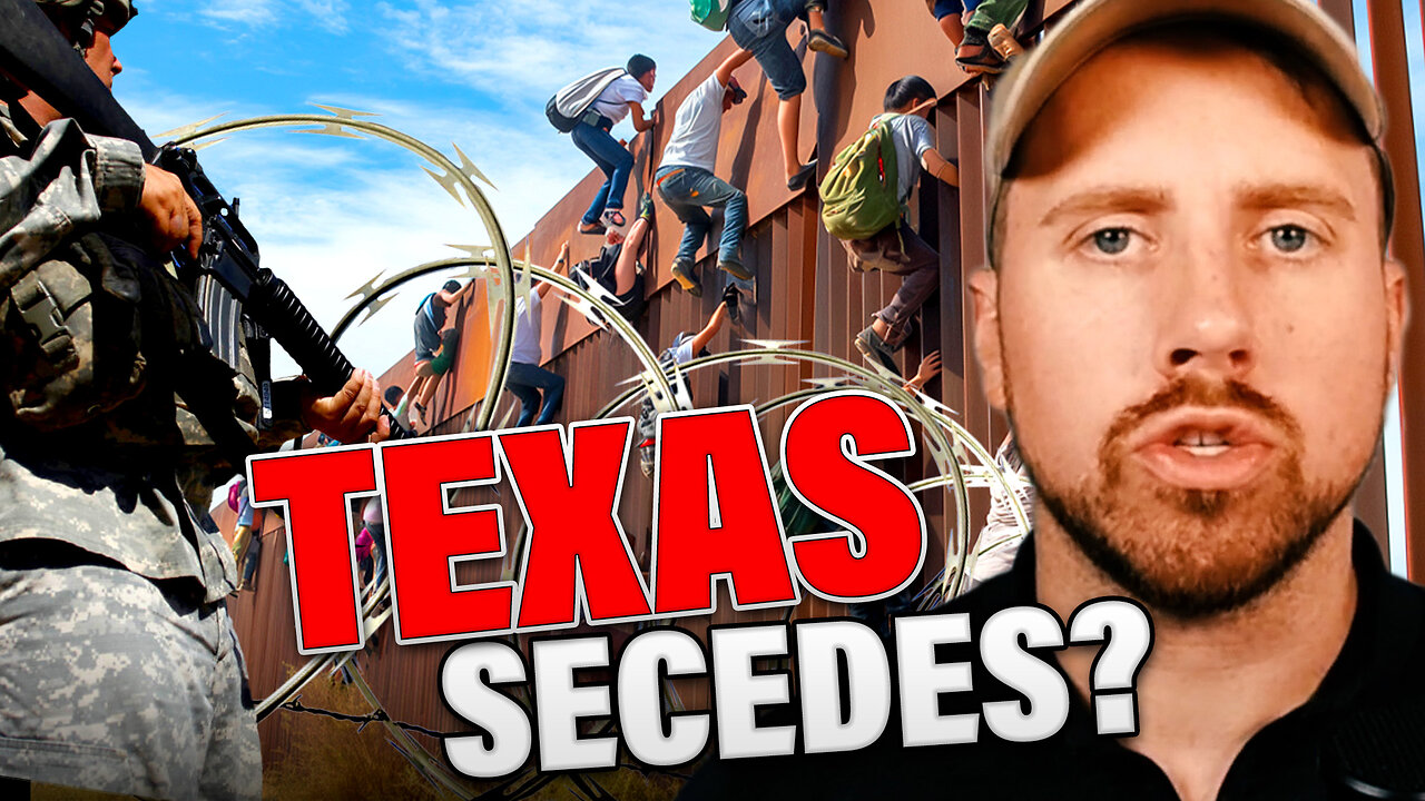 Texas Secedes!? 25 States Back Governor's REVOLT Against Biden Admin | Elijah Schaffer