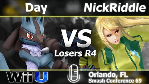 Oni|Day (Lucario) vs. VS|NickRiddle (Zero Suit) - Wii U Losers R4 - SC:69