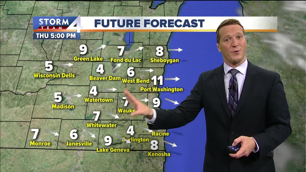 Expect a cold but sunny Thursday
