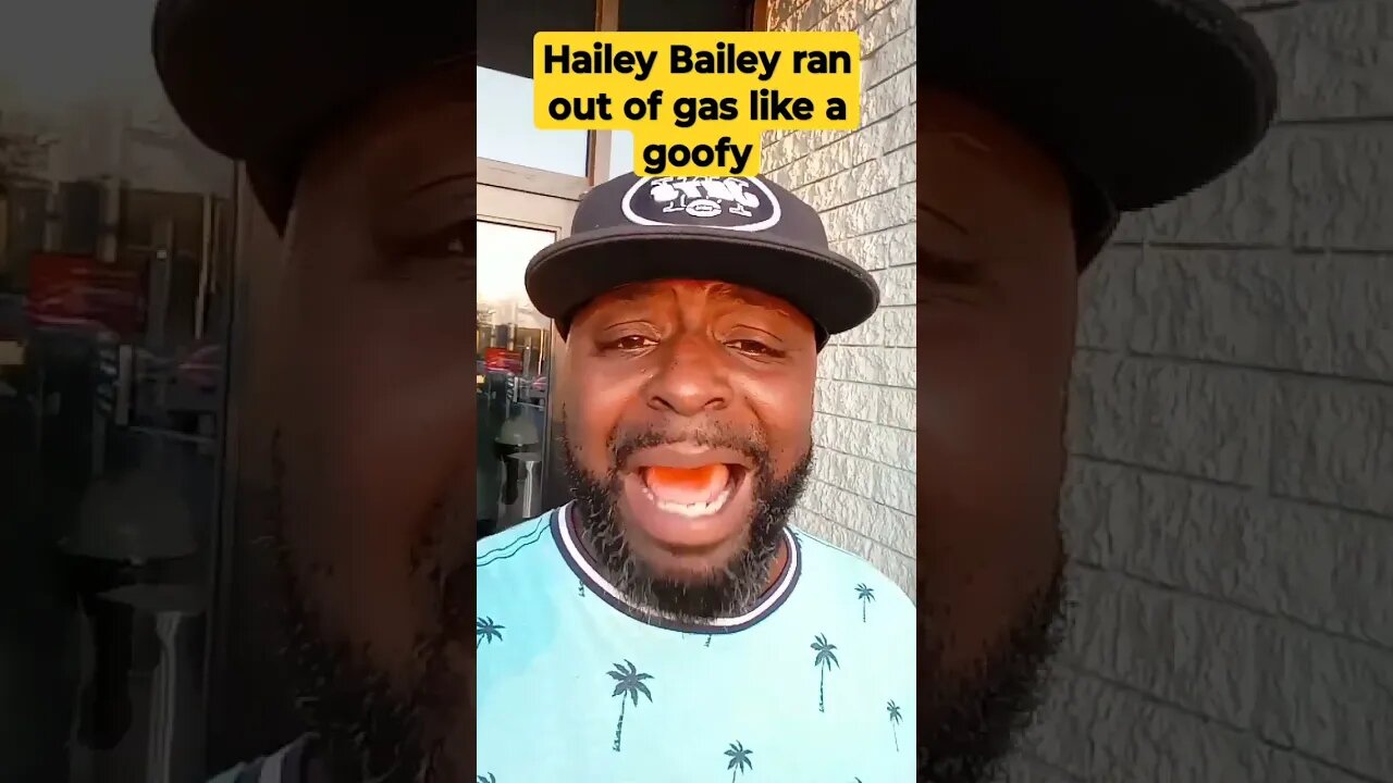 Hailey Bailey ran out of gas like a goofy #lofrmdago #chicago #supportdaguys