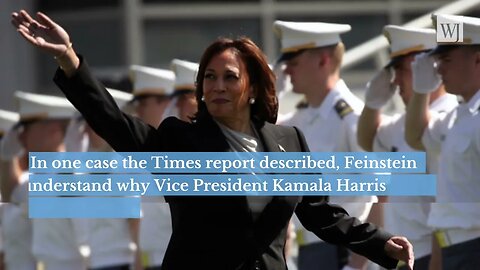Feinstein Struggling with Basic Senate Tasks Reportedly Confused on Vice President s Role