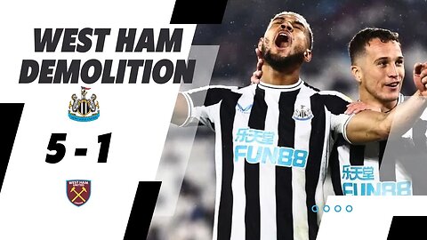 West Ham Demolished by Newcastle | Highlights + Analysis.