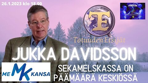 ATOMIstudio: Jukka Davidsson - Sekamelskassa on päämäärä keskiössä 26.1.23