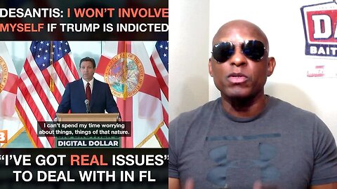 Ron DeSantis Finally Addresses Trump Indictment, And Goes On Piers Morgan