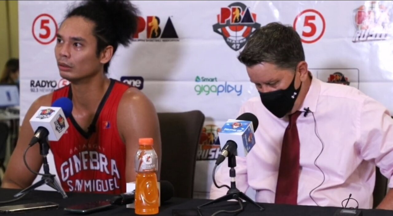 Interview with Coach Tim Cone and Best Player Japeth Aguilar [June 22, 2022]