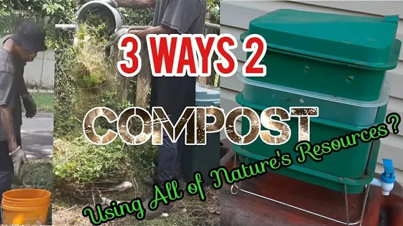 Compost Makes Plants Thrive! 3 Methods for plant Success!