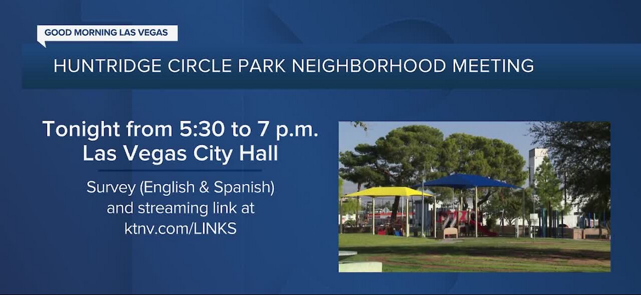 Vegas councilwoman hosting Huntridge Circle Park meeting