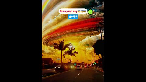 European Sky Aurora😱😱😱