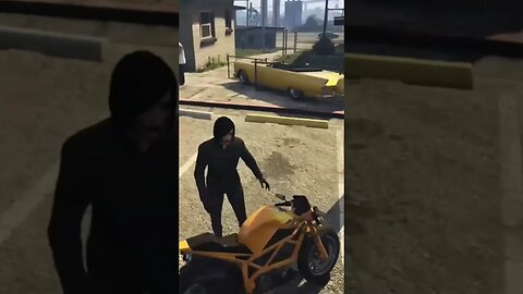 GTA Gang Car Clitches Out 😳 #gta5 #online #random #moments #funny #Glitch #gang #car #prank #gta