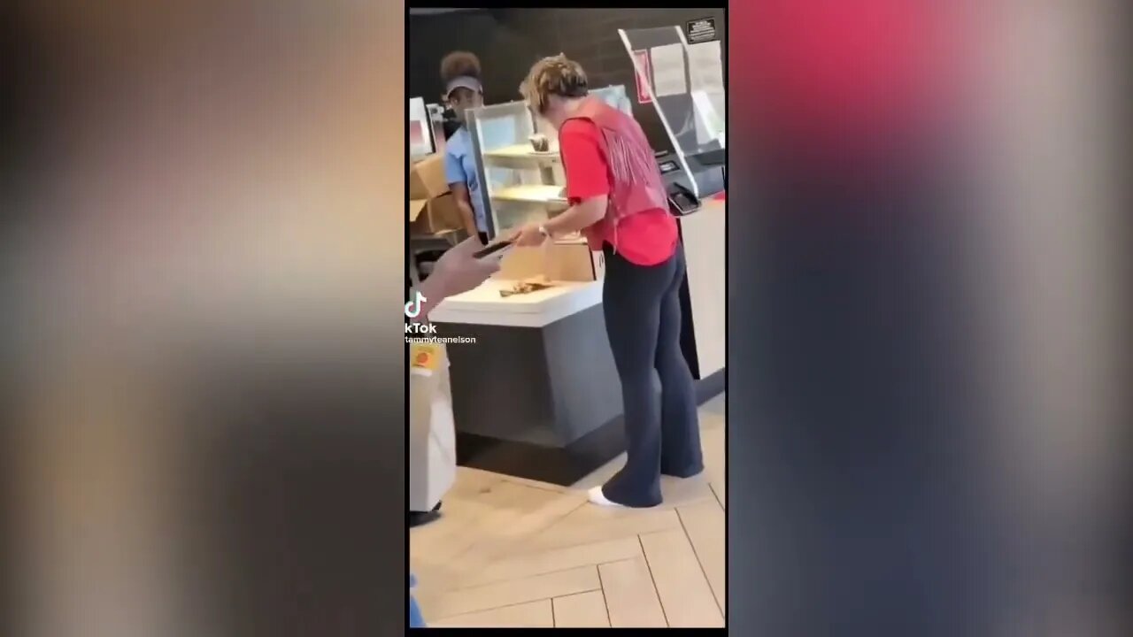 Karen Berates McDonald’s Employees And Gets Instant KARMA!