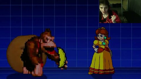 Fruit Characters (Annoying Orange And Dancing Banana) VS Princess Daisy In An Epic Battle In MUGEN