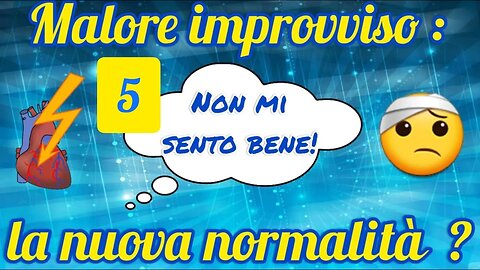 Nessuna correlazione - 10 Luglio 2023 (impennata di malori)