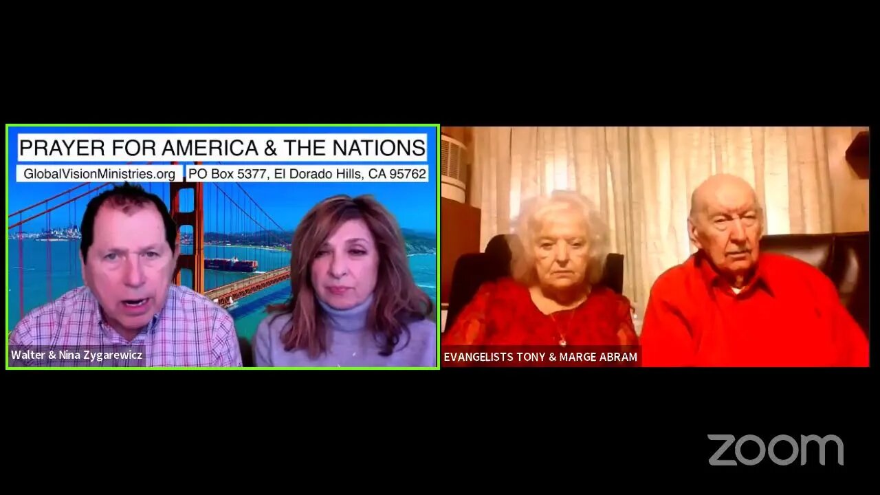 Prayer for America and the Nations with Walter & Nina Zygarewicz