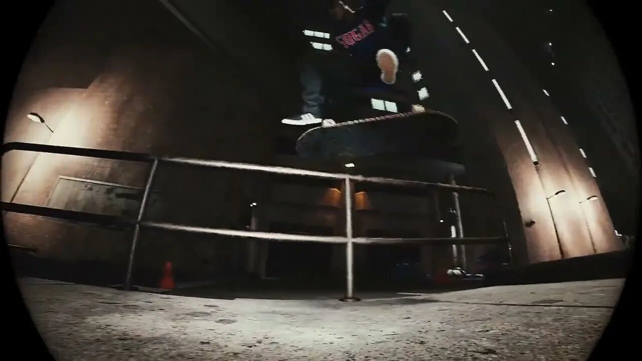 Session: Skate Sim Kickflip Crook Prison Bar