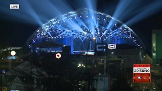 Football fanatics touch down in Cleveland ahead of the NFL Draft