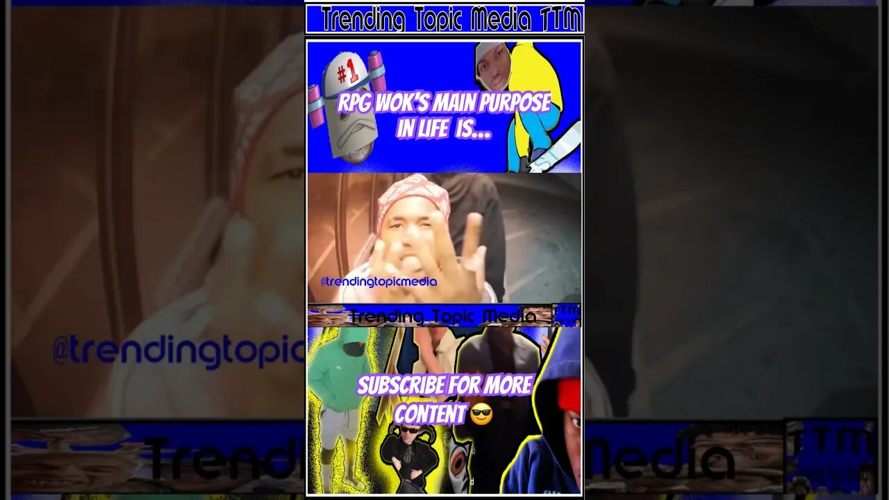 RPG WOK’s main purpose in life is… #blpkosher #rpgwok #luhgary #blpkosher #hiphopartist