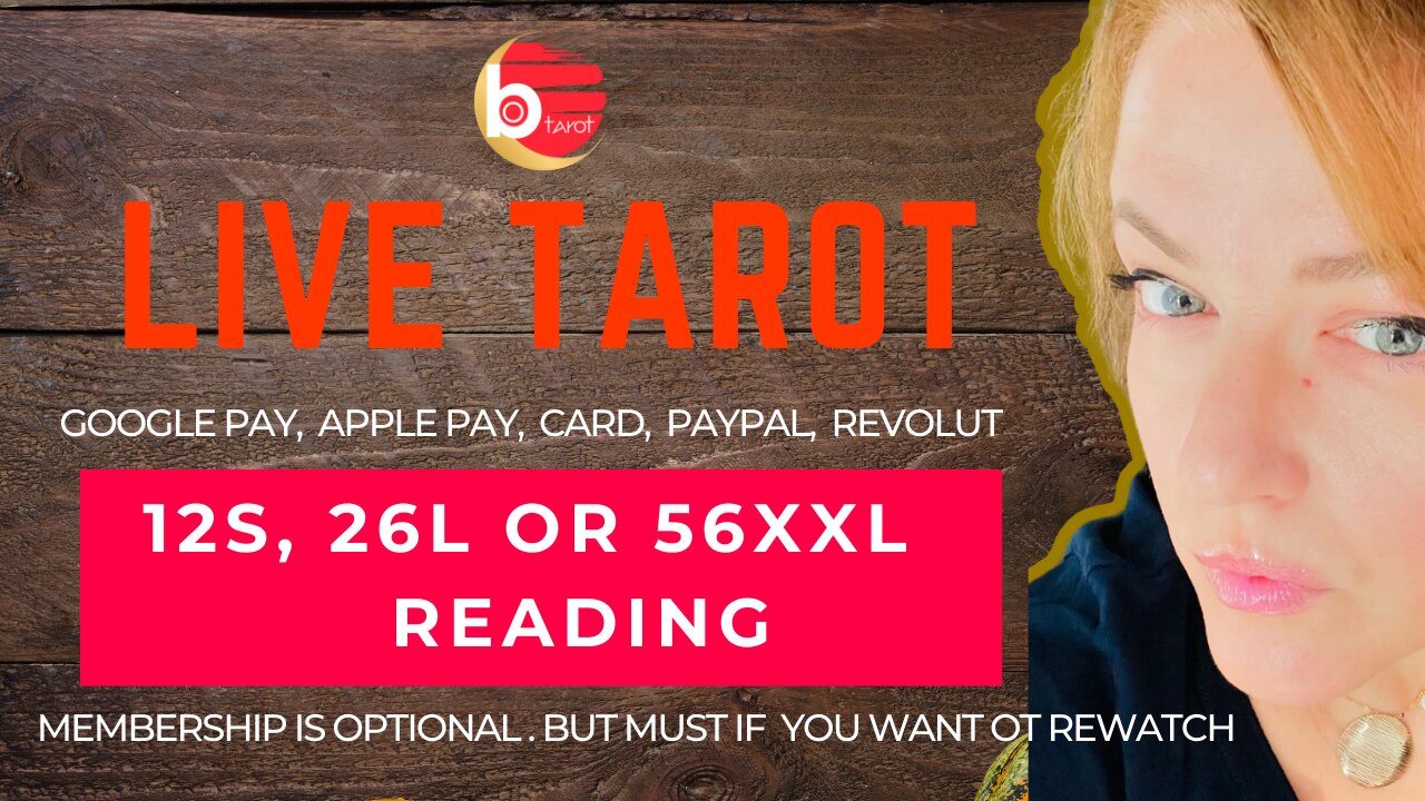 🌹 Paid 12, 26, 56 USD readings | Become a member to rewatch | Subscribe to enter