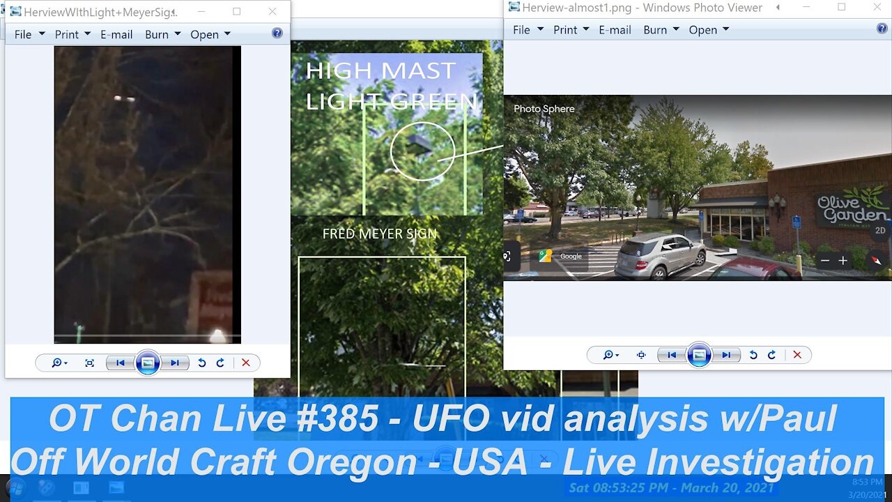 Off World Vehicle craft in the Trees Oregon or Is IT ] - OT Chan Live-385