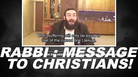 God Sent His Only Son To Warn Us About The Chabad Talmudic Synagogue of Satan: Trump & Netanyahu’s R