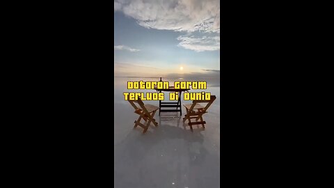 dataran garam terluas di Bolivia